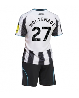 Newcastle United Nick Woltemade #27 Maglia Gara Casa Repliche 2025-26 Bambino Maniche Corte